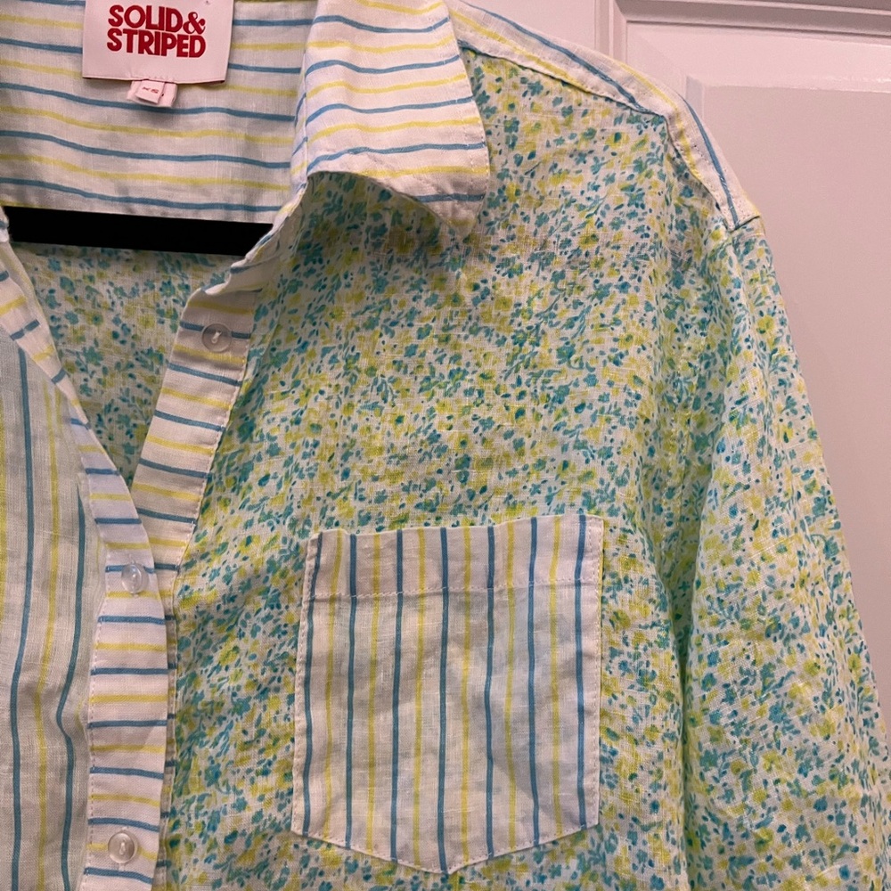 Solid & Striped Oxford Tunic - Picture 8 of 15